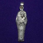 Sarcophagus Silver Pendant